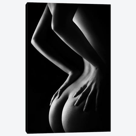 Nude Woman Bodyscape XXIX-B Canvas Print #JSW86} by Johan Swanepoel Canvas Print