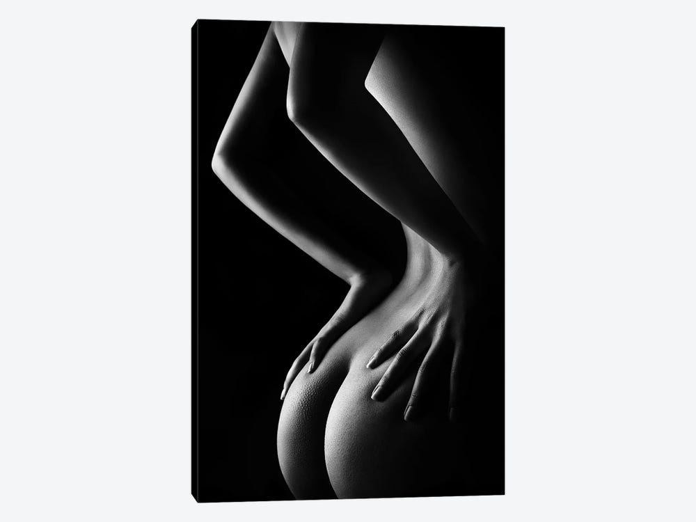 Nude Woman Bodyscape XXIX-B by Johan Swanepoel 1-piece Canvas Art Print