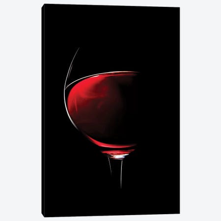 Red Wine Canvas Print #JSW92} by Johan Swanepoel Canvas Print