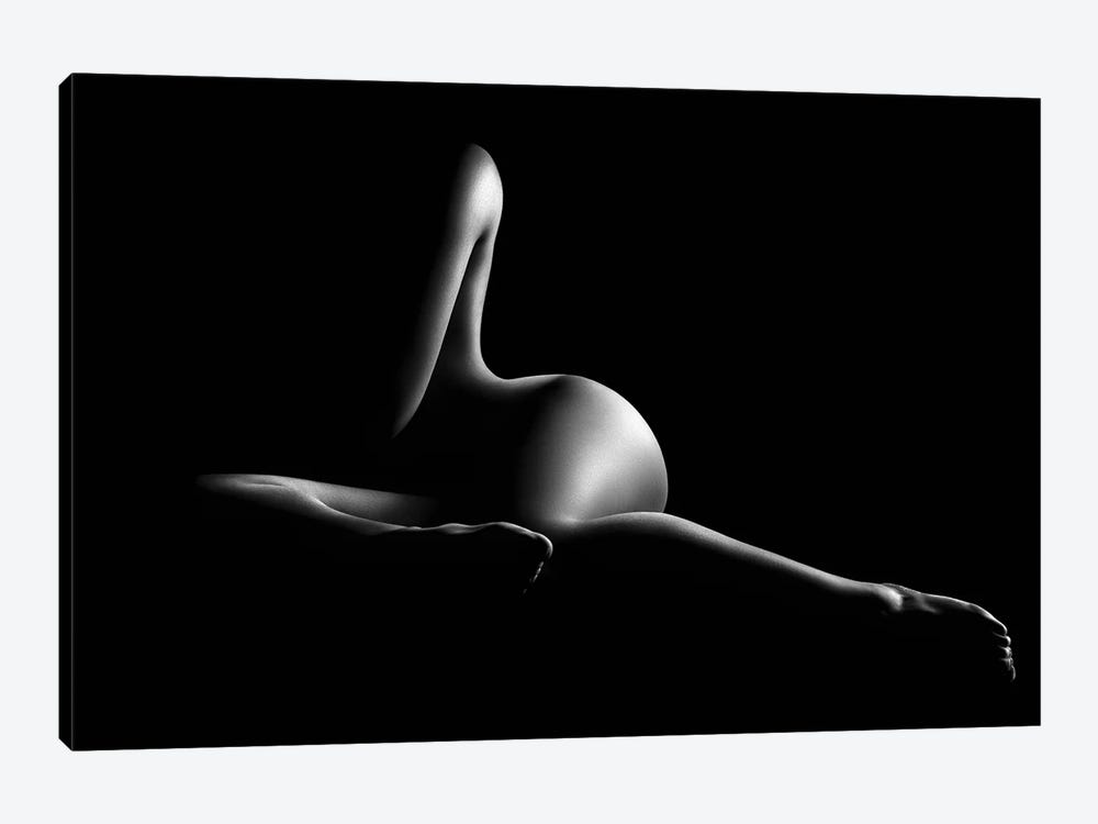 Nude woman bodyscape XL by Johan Swanepoel 1-piece Canvas Print
