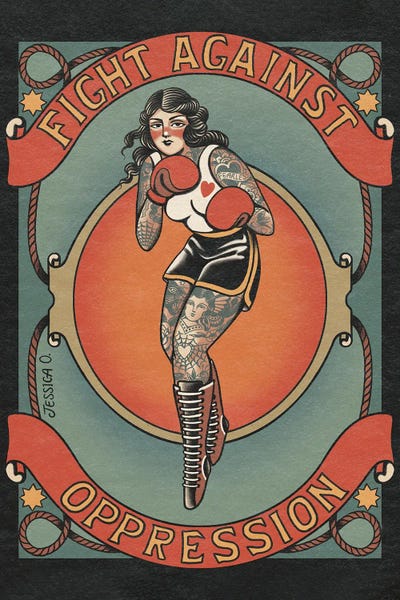 Women's Empowerment: Fight Against The Opression I by Jessica O.