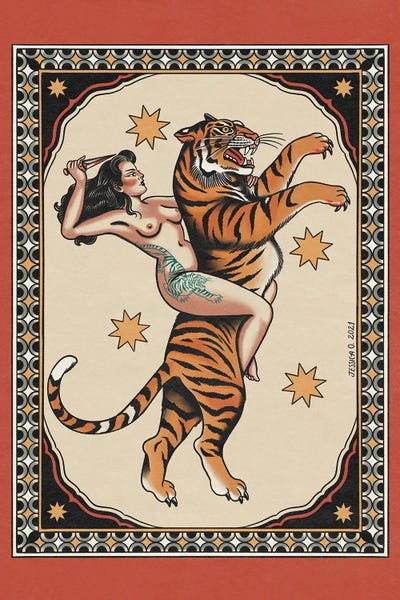 Tattoo Parlor: Amazona by Jessica O.