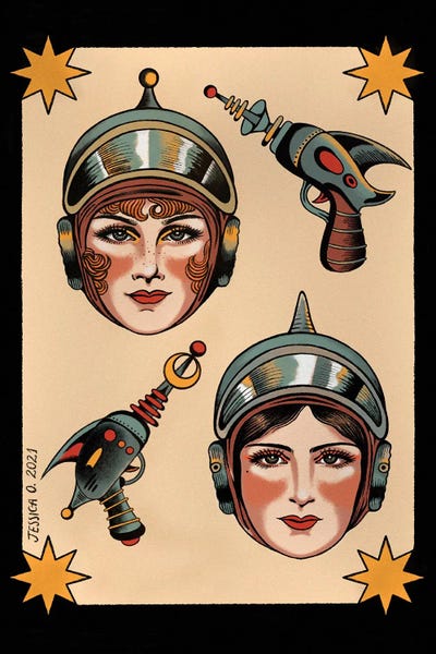 The Sixties: Starchicks by Jessica O.