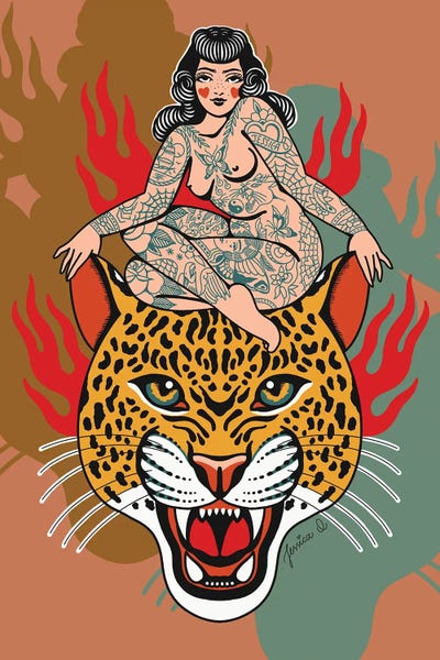 Jaguars: Colorful Savage by Jessica O.