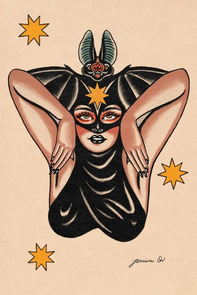 Bats: Batty Girl by Jessica O.