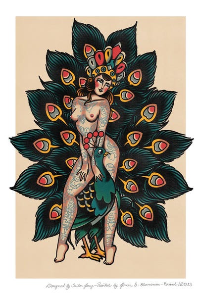 Peacocks: Peacock Dream by Jessica O.