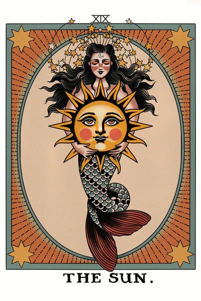 The Sun by Jessica O. metal wall art