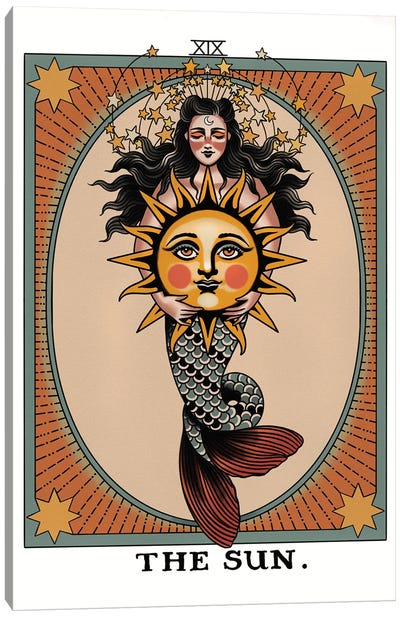The Sun Canvas Art Print - Jessica O.