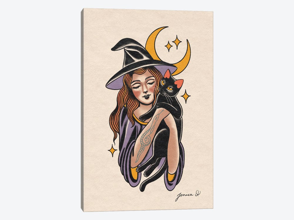 Sweet Witch by Jessica O. 1-piece Art Print