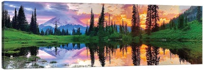 Chasing Sunsets - Pano Canvas Art Print - Sunset Shades