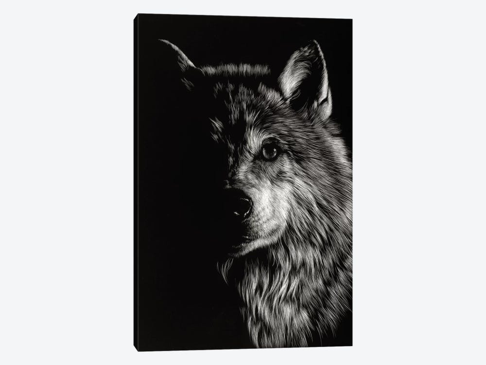 Wolf III by Julie T. Chapman 1-piece Art Print