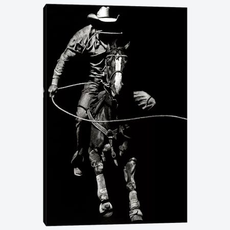 Scratchboard Rodeo VIII Canvas Print #JTC45} by Julie T. Chapman Canvas Wall Art