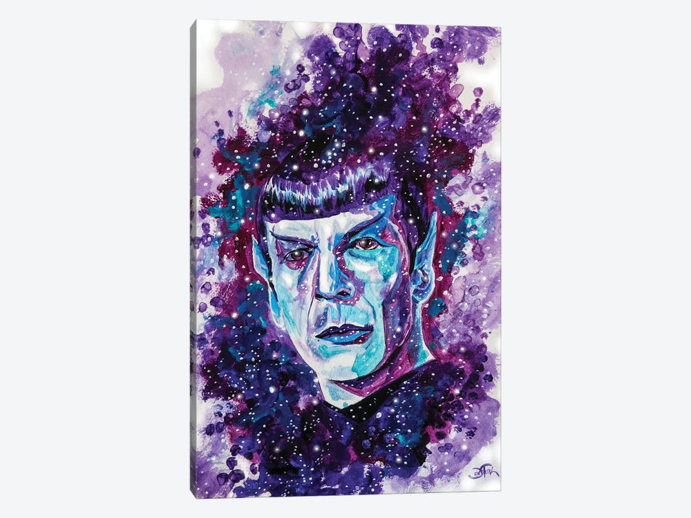 Final Frontier - Spock by Joel Tesch 1-piece Canvas Artwork