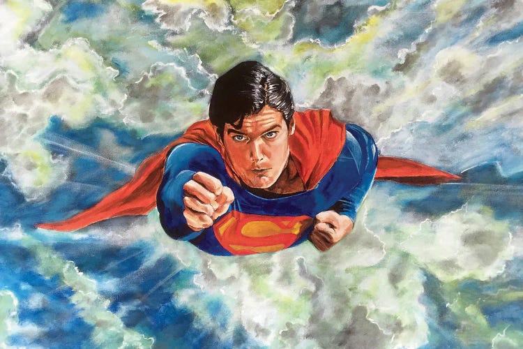 A Man Can Fly by Joel Tesch wall art