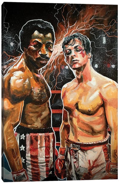 Gladiators Canvas Art Print - Boxing Art