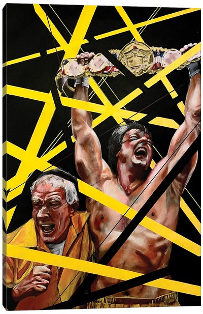 Rocky II Canvas Art Print - Rocky Balboa