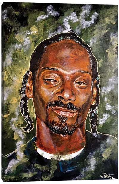 Snoop Dogg Canvas Art Print - Joel Tesch