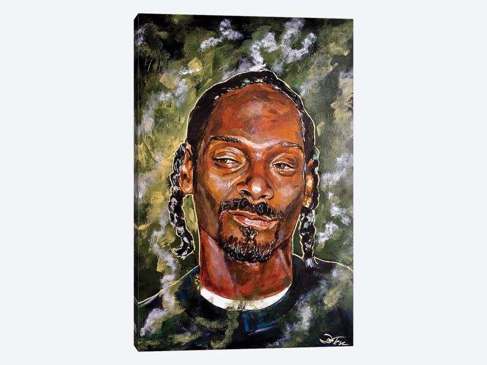 Snoop Dogg by Joel Tesch 1-piece Canvas Art Print