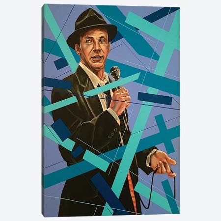 Sinatra Canvas Print #JTE48} by Joel Tesch Canvas Print