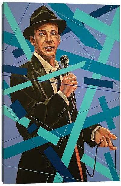 Sinatra Canvas Art Print - Joel Tesch