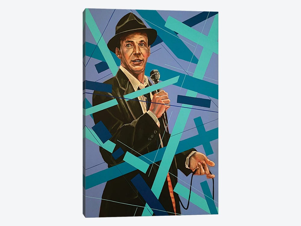 Sinatra by Joel Tesch 1-piece Canvas Print