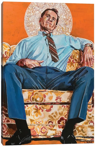 Al Bundy Canvas Art Print - Sitcoms & Comedy TV Show Art