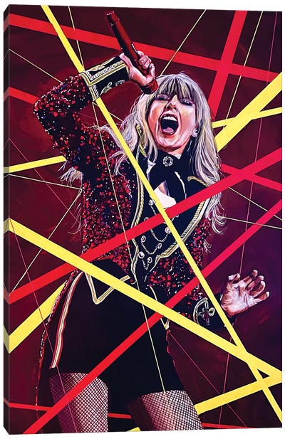 Taylor Swift Canvas Art Print - Art Gifts for Her