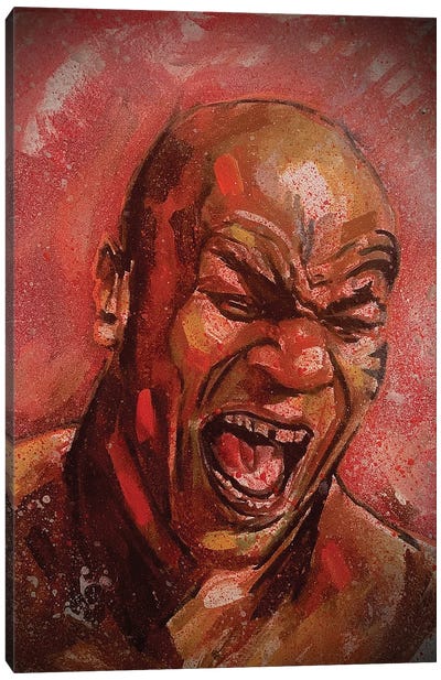 Tyson Canvas Art Print - Boxing Art