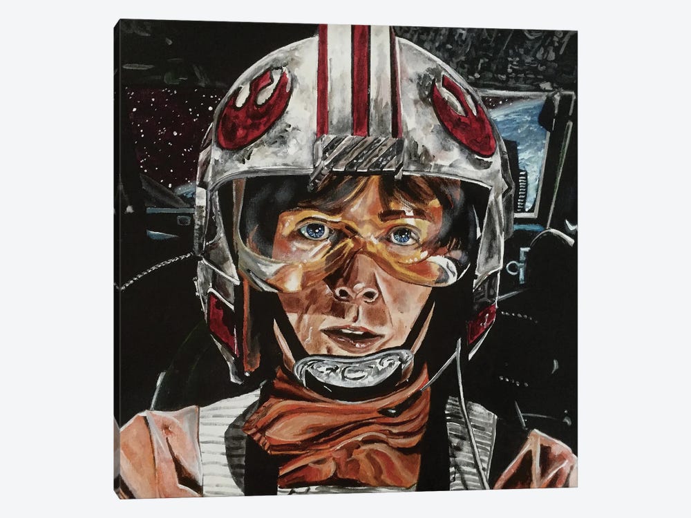 Use The Force Luke by Joel Tesch 1-piece Canvas Wall Art
