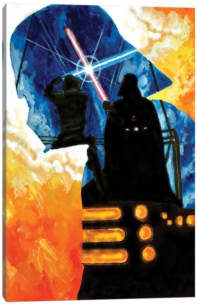 Vader Canvas Art Print - Star Wars