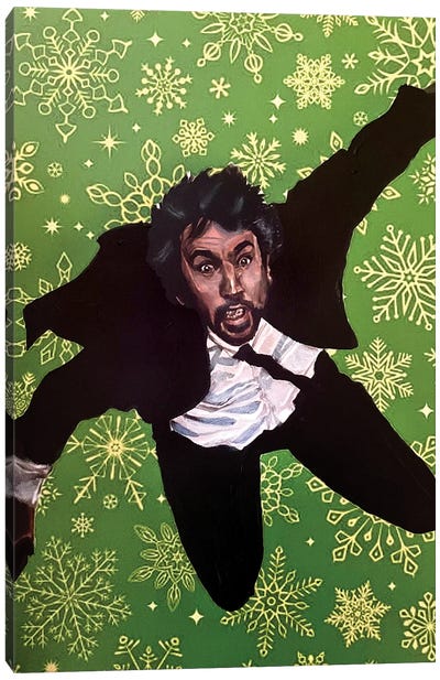 Hans Christmas I Canvas Art Print - Holiday Movie Art