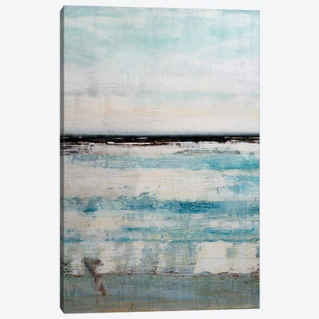Moody Blue Seascape Canvas Print #JTF17} by Jenny Toft Canvas Art