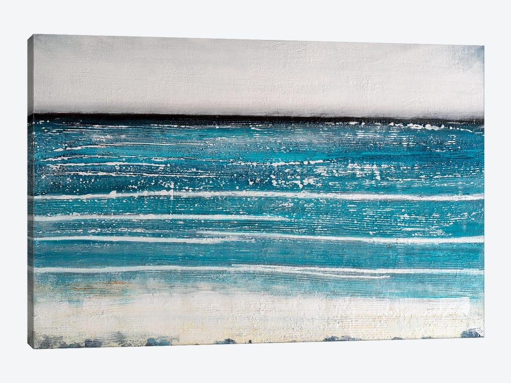 Seascape Blues II by Jenny Toft 1-piece Canvas Art Print