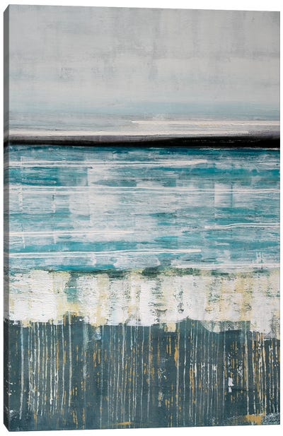 Sailing The Blue III Canvas Art Print - Jenny Toft