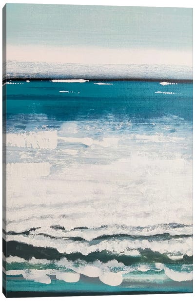 Ocean Wave Canvas Art Print - Jenny Toft