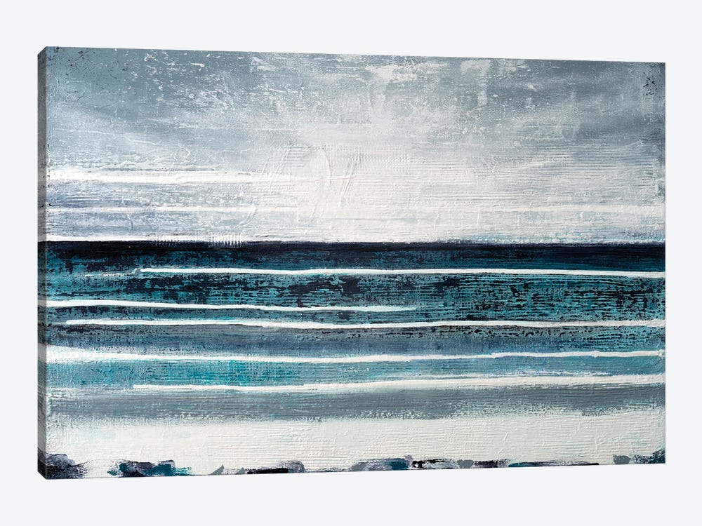 Seascape Blues I by Jenny Toft 1-piece Canvas Art Print