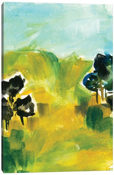 Abstract Landscapes VI Canvas Art Print - Joy Ting