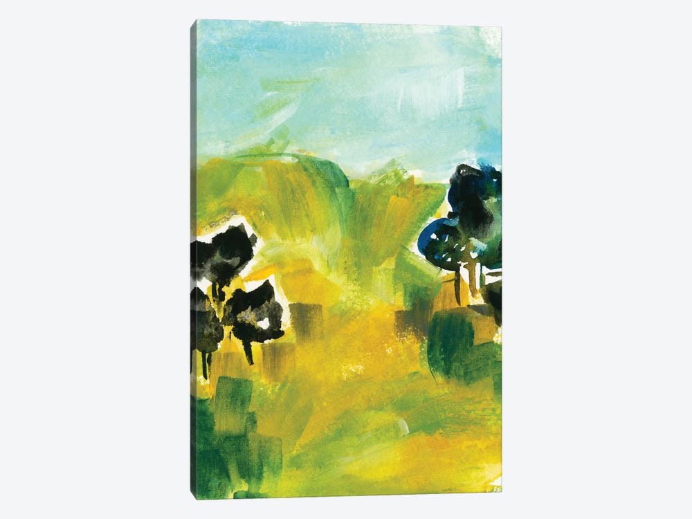 Abstract Landscapes VI by Joy Ting 1-piece Canvas Art Print