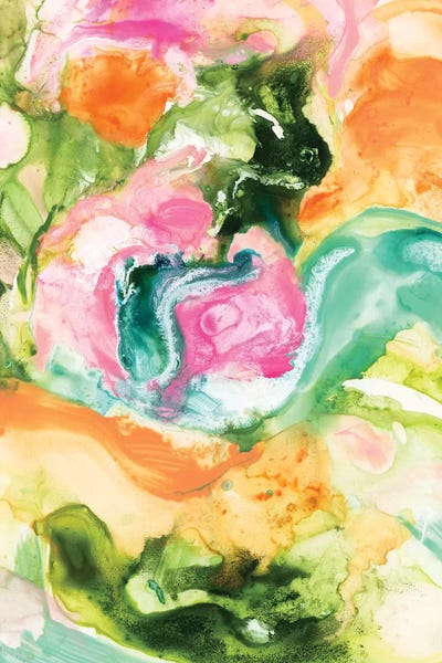 Imaginary Lands I by Joy Ting framed canvas print