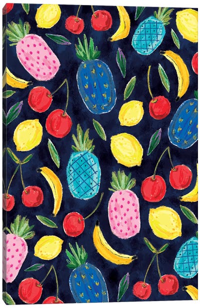 Fruit Party Canvas Art Print