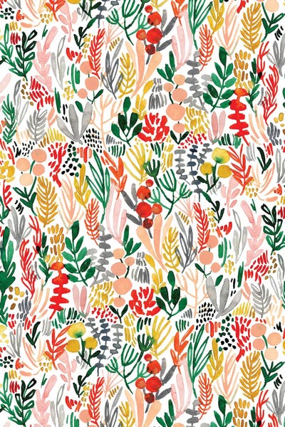 Peachy Florals VI