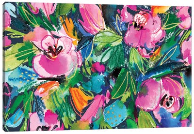 Floral Fun I Canvas Art Print