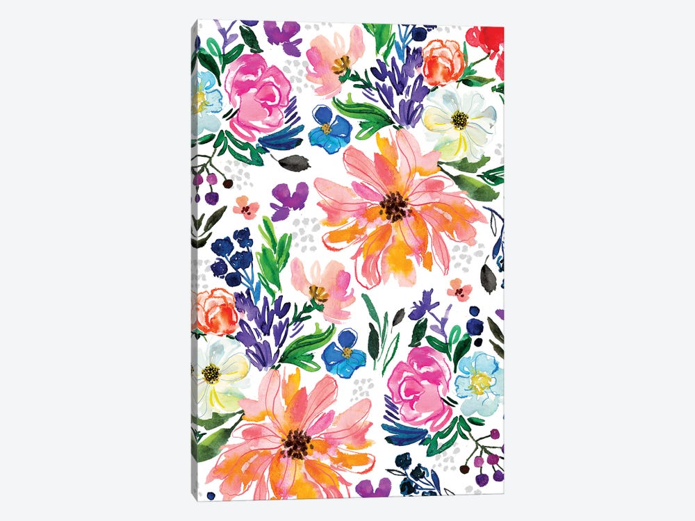 Blooms I by Joy Ting 1-piece Canvas Art