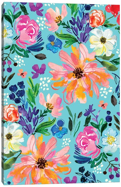 Blooms II Canvas Art Print - Joy Ting