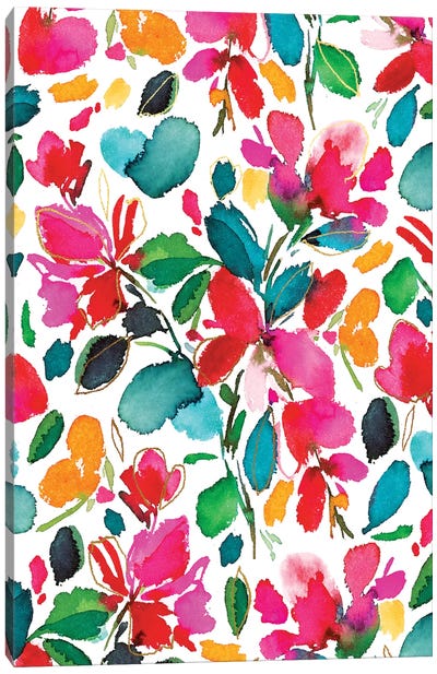 Blooms IV Canvas Art Print - Joy Ting