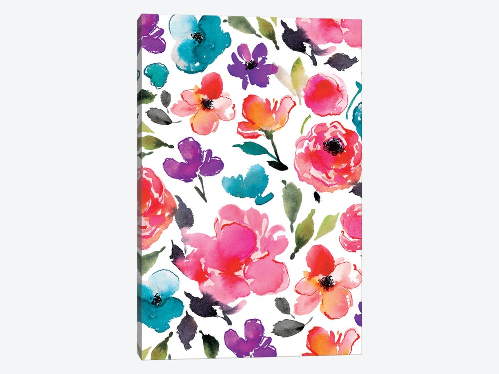 Blooms V by Joy Ting 1-piece Canvas Art Print