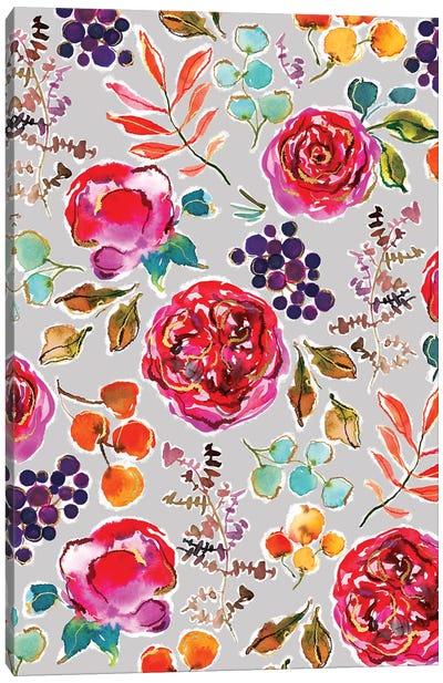 Blooms VIII Canvas Art Print - Joy Ting