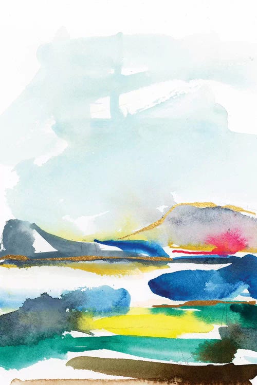 Abstract Landscapes VII by Joy Ting canvas print