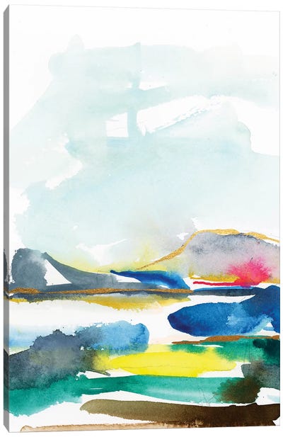 Abstract Landscapes VII Canvas Art Print - Joy Ting
