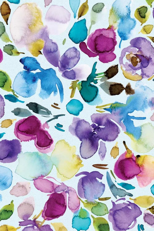 Floral Party III by Joy Ting wall art